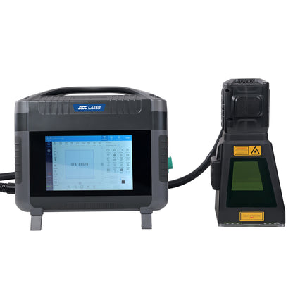 LYXCTECH SFX Laser Tragbarer Handfaserlaser-Graviermarker Laserbeschriftungsmaschine MAX 20W/30W/50W 