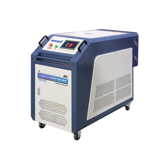 LYXCTECH Laser Cleaning Machine SLC-2000B/3000B CW Laser Cleaner Double-Wobble Intelligent Laser Gun 400mm scanning width