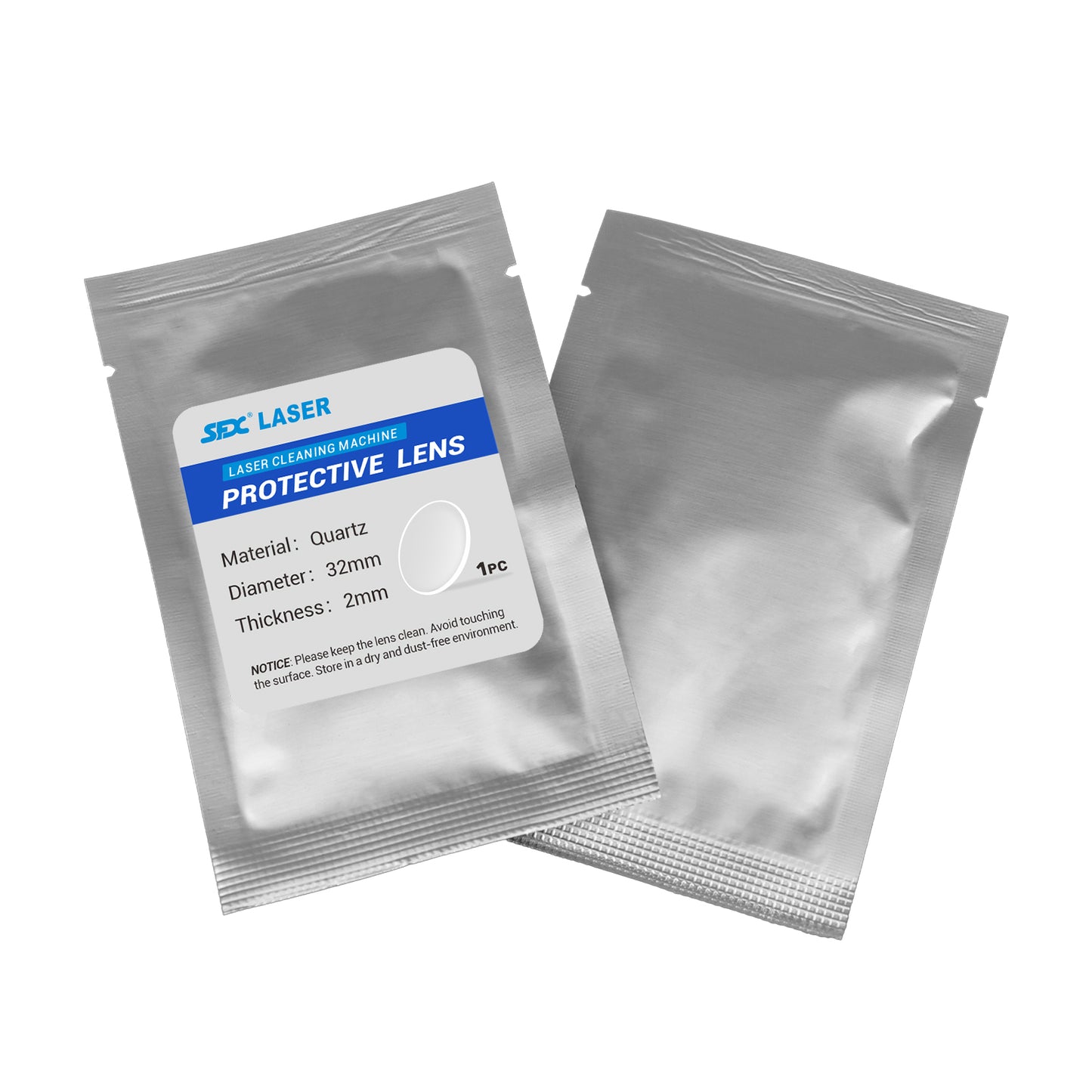 LYXCTECH 3PCS/10PCS Laser Protective Lens for SLC-B Series Laser Cleaning Machine