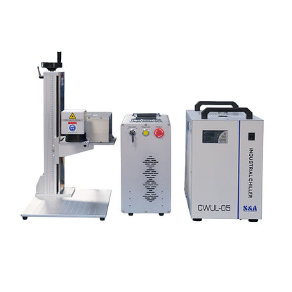 LYXCTECH JPT 3W/5W/10W/15W UV Laser Engraver Laser Marking Machine With S&A Water Chiller