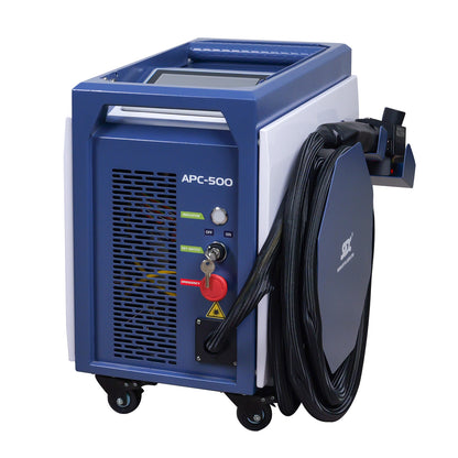 LYXCTECH P-Series Wood/Metal Cleaning Air-Cooled Pulsed Laser Cleaning Machine 300W/500W with IoT APC-300/500