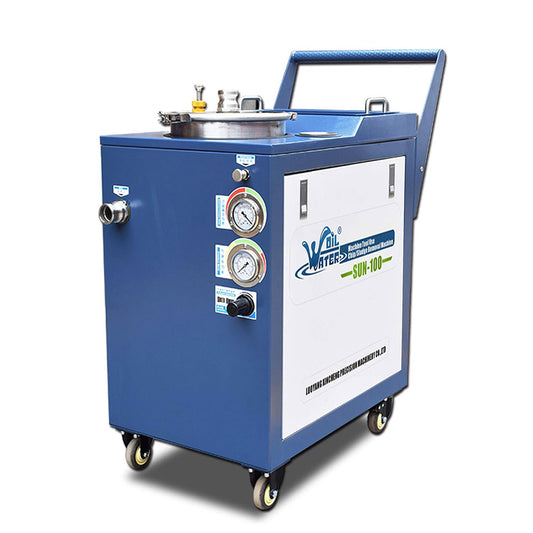 Máquina de eliminación de lodos de virutas SFX SUN-100 Purificador de tanque de refrigerante